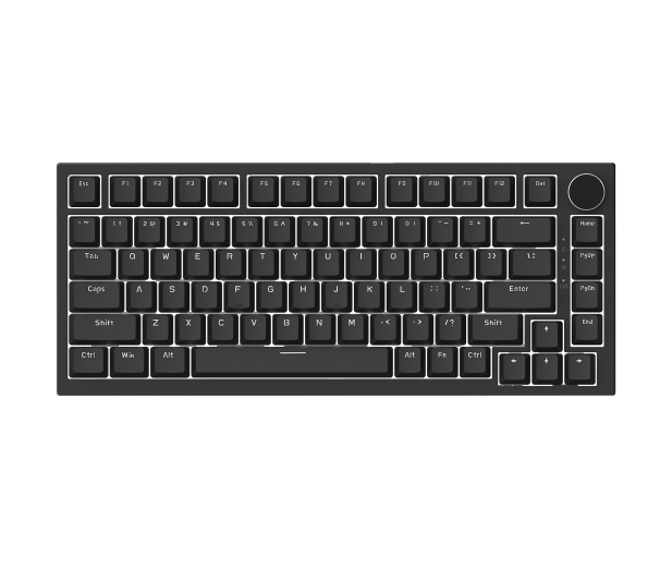 Ajazz AK820 Red Switch czarna - 1536376 - zdjęcie